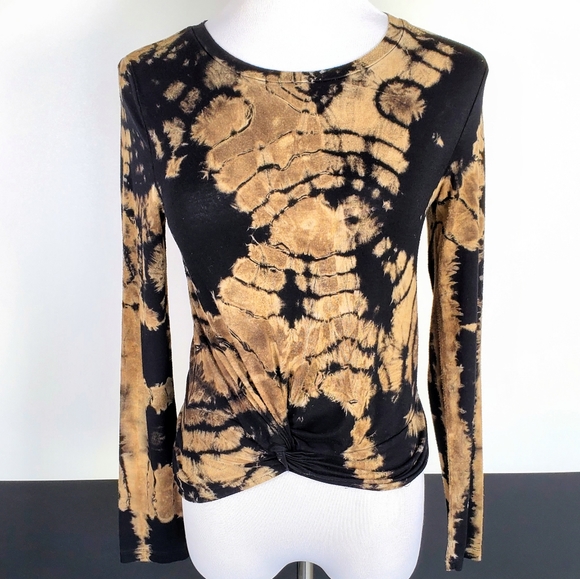 Custom Reverse Tiedye Long Sleeve Tee - Picture 2 of 12